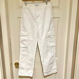 TNA White Cargo Pants